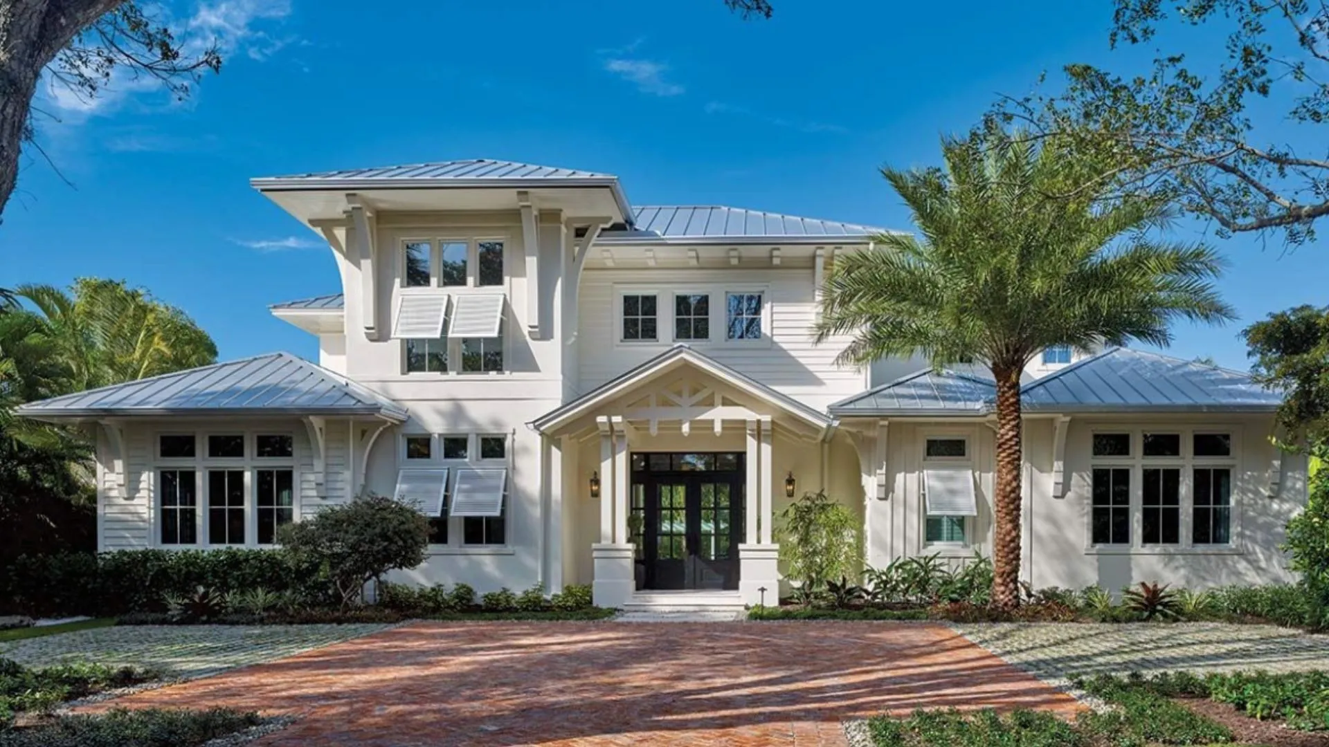 Contemporary Residential Architecture with Custom Landscaping