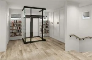 Elegant Modern Bathroom with Glass Shower & Minimalist Luxury Design