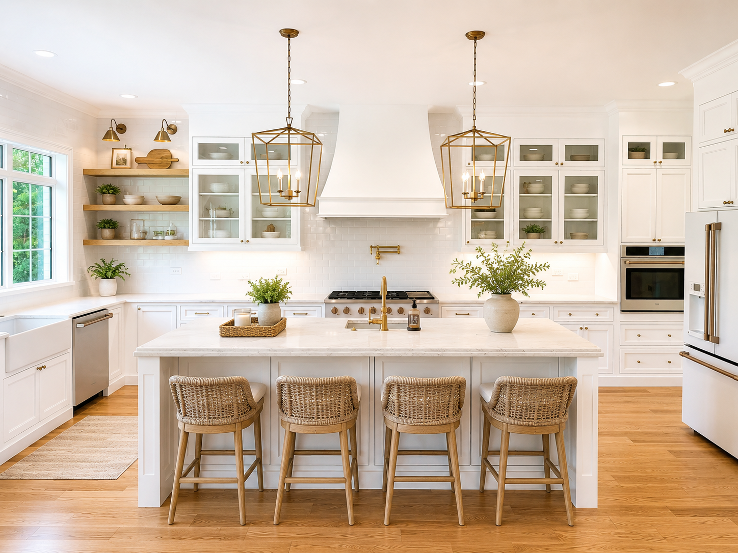 Bright Transitional/Coastal Kitchen Kitchen Remodel by MT Grand Homes Corp. project photo